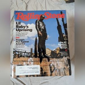 Rolling Stone Magazine August 2020 featuring Lil Baby